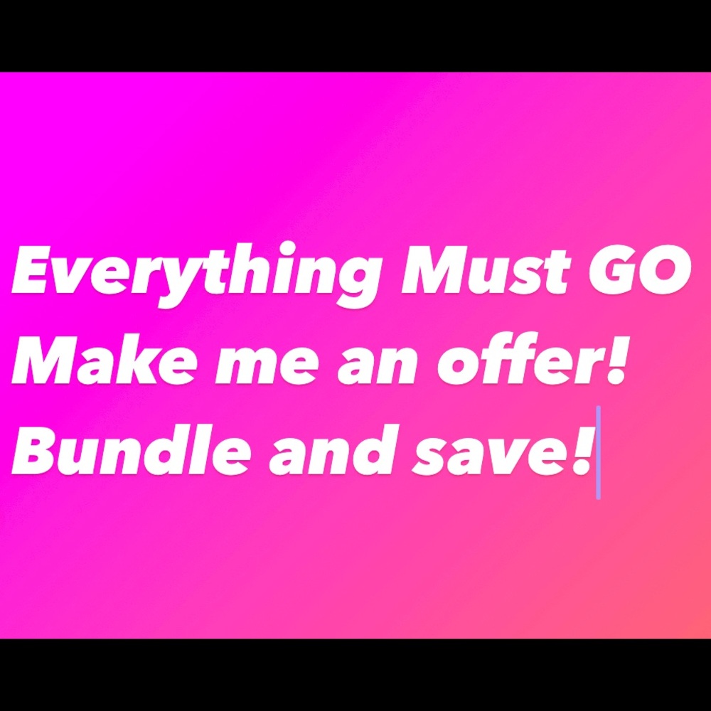 Everything Must Go!